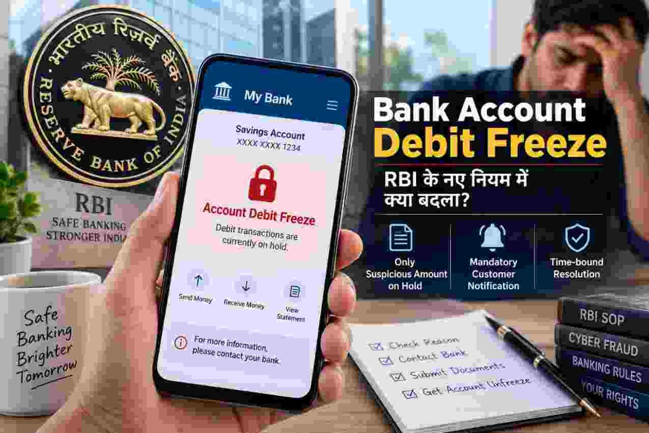 Bank Account Debit Freeze RBI Rules 2026